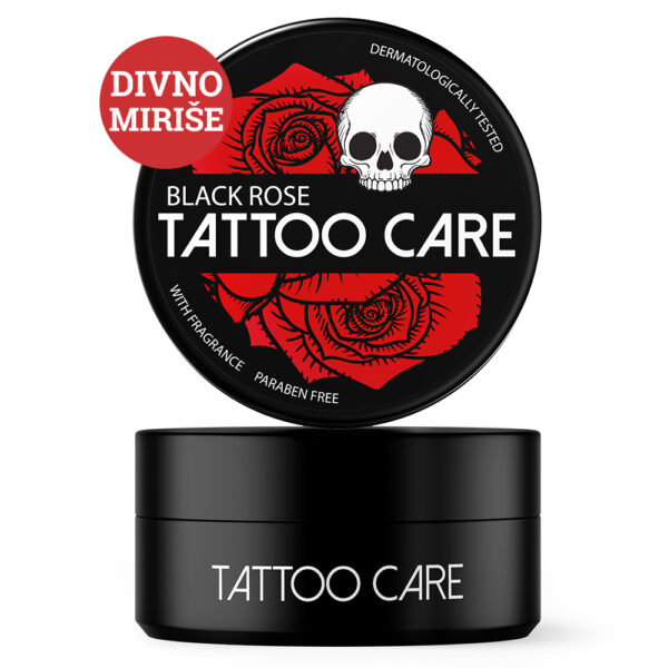 TATTOO CARE Black Rose
