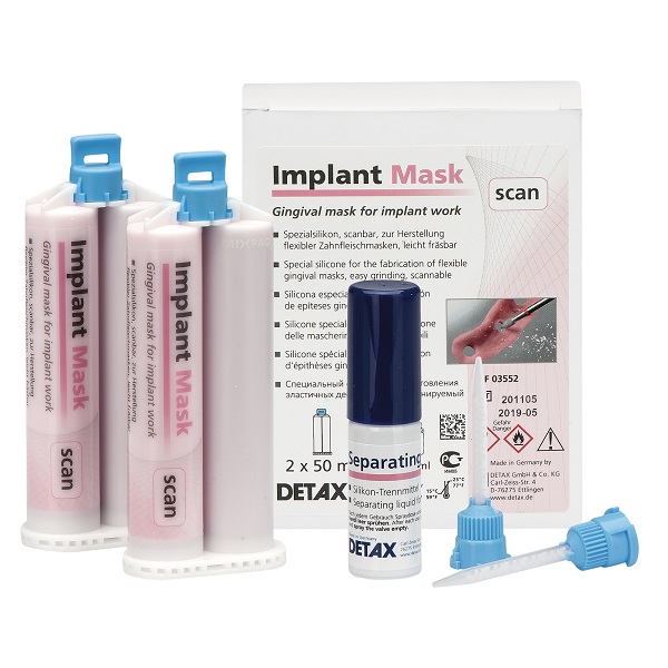 DETAX Implant mask scan